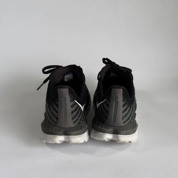 Hoka Black and White Men's Running Sneakers - Picture 2 of 11